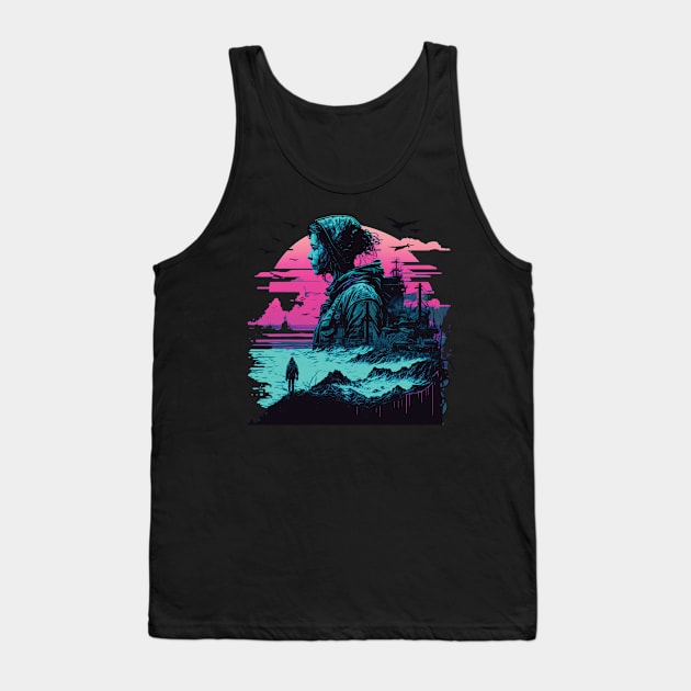 cybergirl Tank Top by Trontee